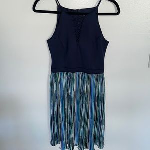 Size 2 Blue and Green Guess Dress